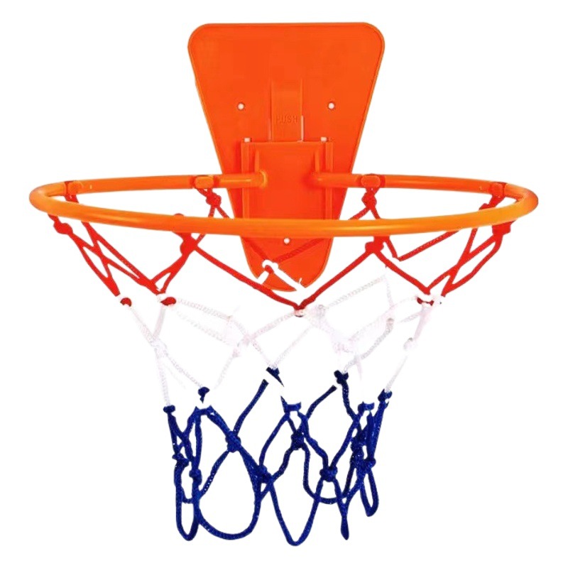 Mute Basketball Indoor Basketball Frame Home Basketball Rack Punch-free Wall-mounted Basket Children Adult Training Home