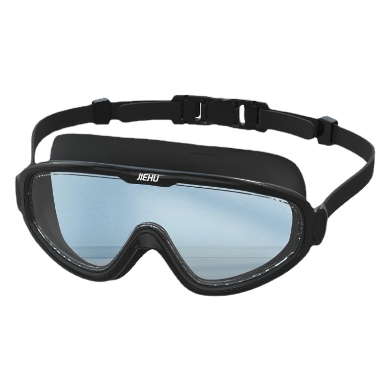 Picture of Swimming Goggles Wholesale Large Frame High Definition Waterproof Anti-Fog Swimming Supplies Glasses Transparent Myopia Men and Women Adult Swimming Goggles