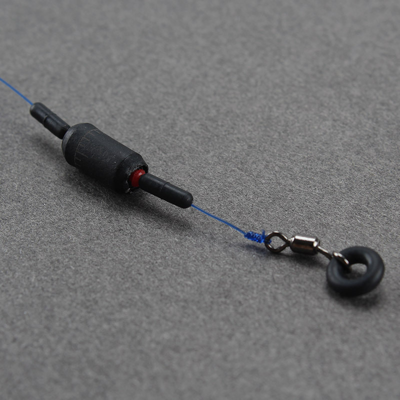 Picture of Aohu opening eight ring with rubber ring American swivel fishing connector fishing gear accessories