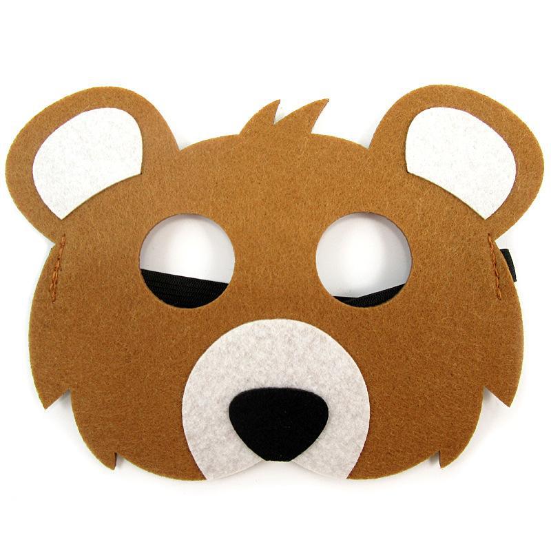Picture of Factory Wholesale Felt Mask Halloween Mask Felt Eye Mask Ball Mask Children Eye Mask