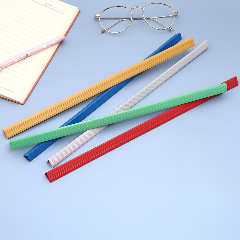 Picture of Factory wholesale A4 color rod clip resume clip book wallet data folder file report folder