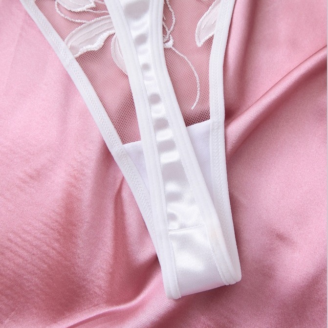 Picture of Europe and the United States small fresh flower embroidery sexy underwear sexy bra Amazon sexy suit ladies 23171