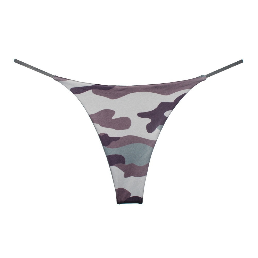 Picture of European and American foreign trade cross-border dedicated to hollow double thin thong low waist bikini sexy underwear wholesale generation