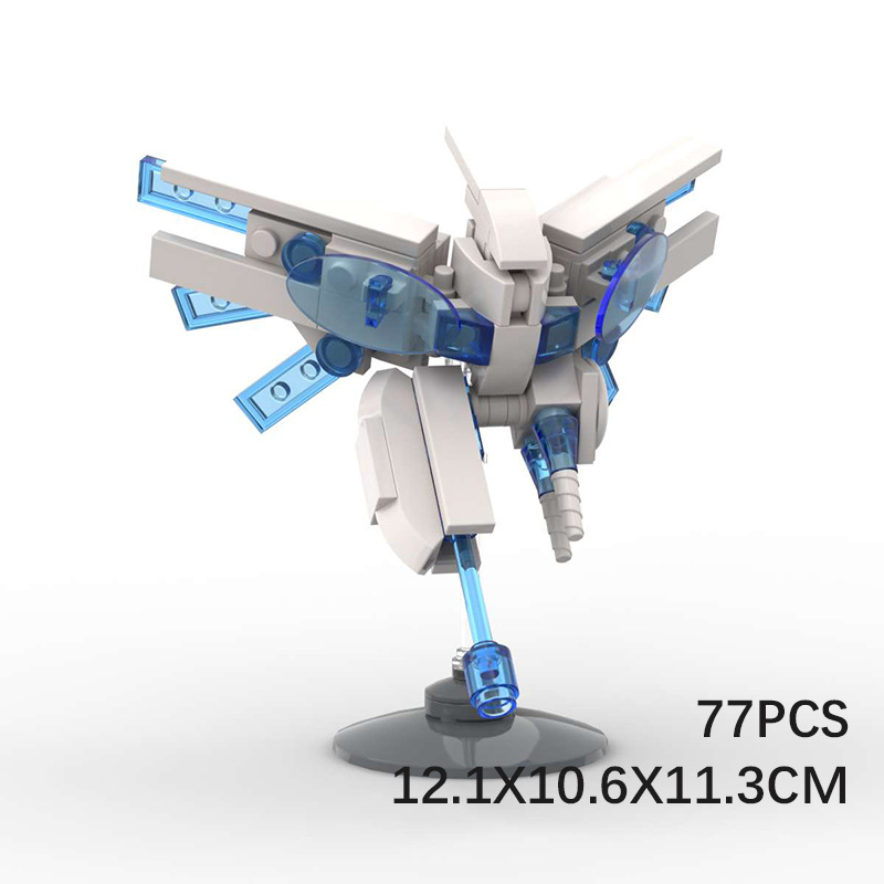 Picture of MOC building blocks compatible with Lego minicomputer assembly exoskeleton robot educational ornaments hand-made DIY building blocks