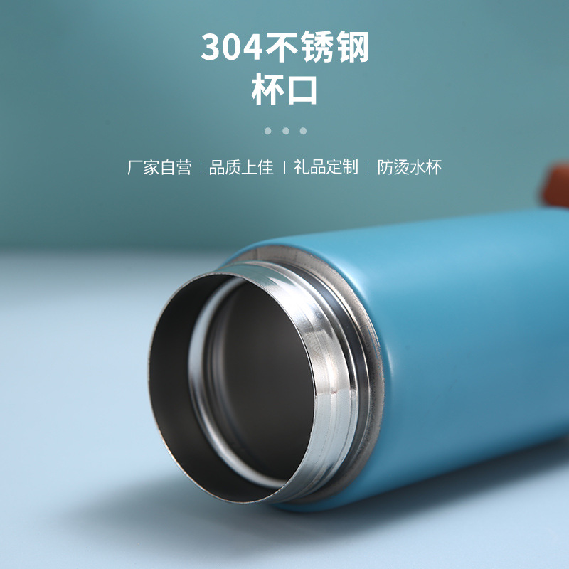 Picture of New 304 stainless steel simple bounce cover pea Cup student fresh mini portable thermos cup wholesale