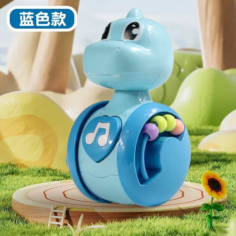 Picture of  fawn tumbler children's educational early education toys baby comfort coax doll cartoon cute little dinosaur