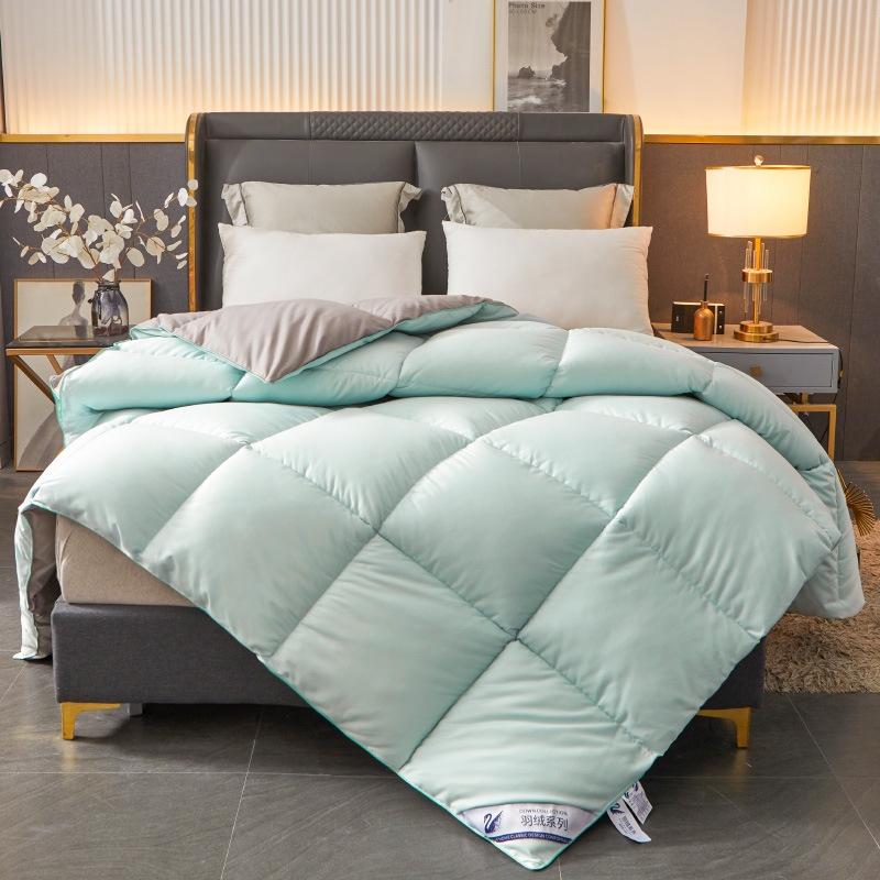 Picture of genuine goods Feather Velvet Quilt Spring and Autumn Quilt Thickened Gift Winter Quilt Down Quilt Cold-proof Warm Thick Quilt for Student Dormitory