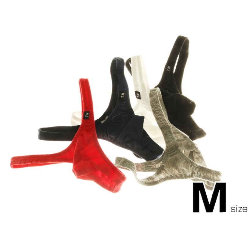 2021 new men's big bag thong men's fashion low waist cotton convex T pants sexy underwear