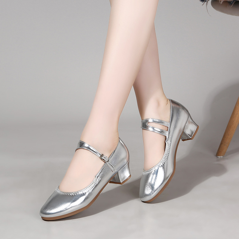 Picture of Cross-border New Double Climbing Square Dance Shoes Dancing Shoes Women's Soft Bottom Dance Shoes Four Seasons Dance Shoes Women's Practice Teacher Shoes