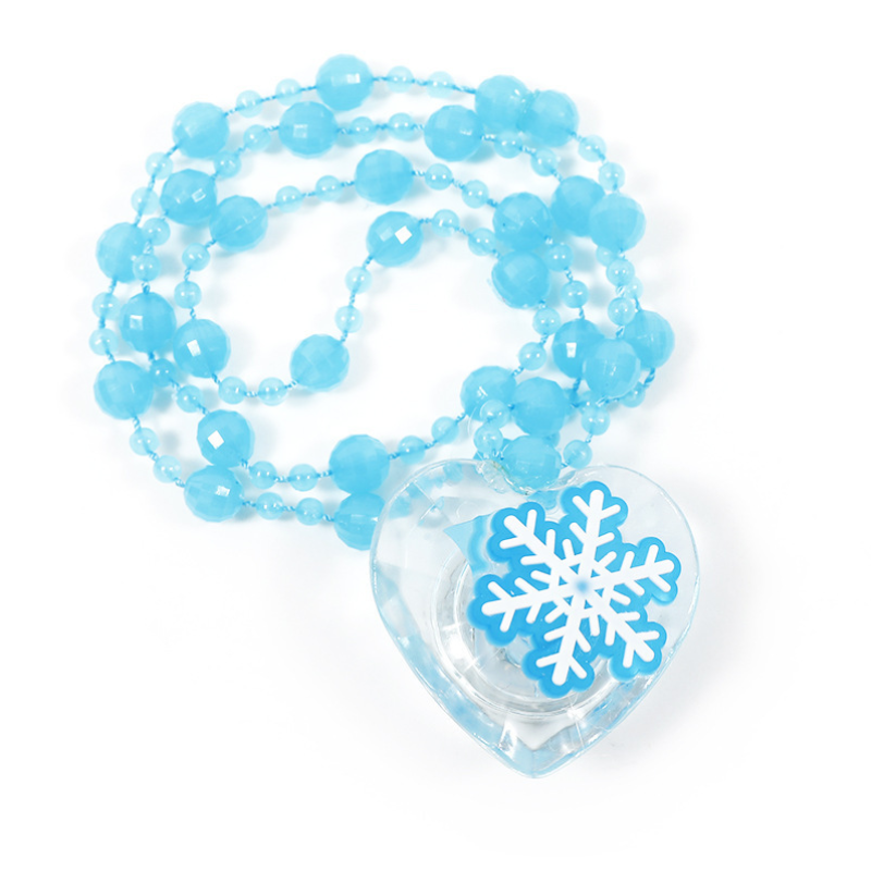 Picture of Children's luminous necklace gift kindergarten small gift colorful pendant flash toys night market hot stall supply