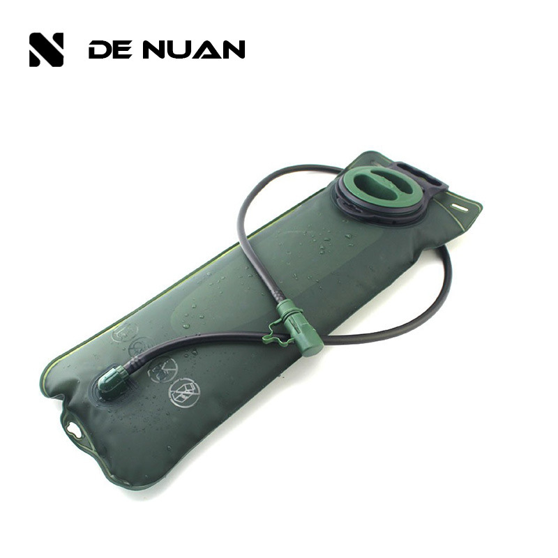 2L large mouth TPU water bag outdoor sports water bag wild riding equipment Camp riding water bag backpack portable water bag