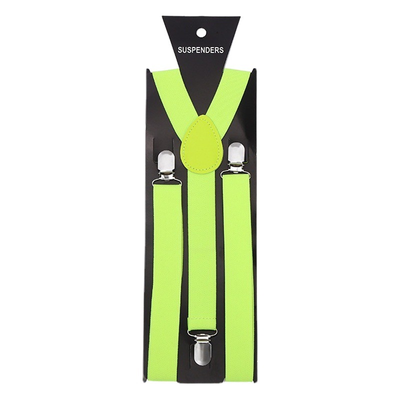 New Adult Strap Fashion Strap Holder Wholesale Unisex Strap Triple Clip 2.5 Strap Suspender Strap Spot
