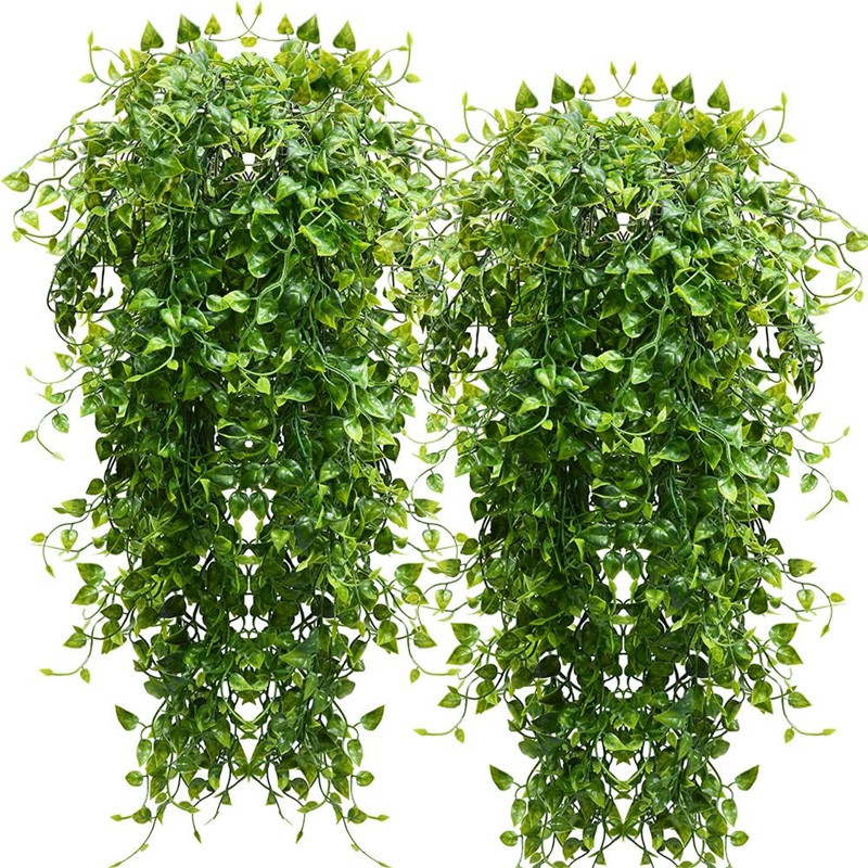Amazon simulation Apple leaf hanging rattan wall hanging vine decoration plant wall ivy climbing rattan decoration