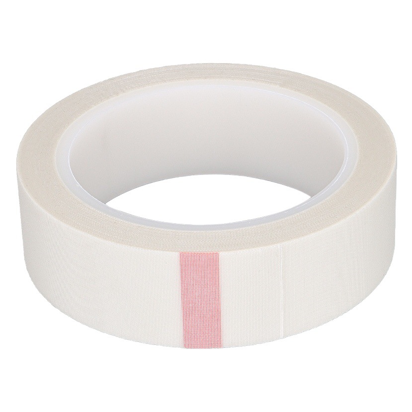 Glass cloth tape white high temperature resistant insulating glass fiber cloth tape 20 m 0.18 thick flame retardant heat resistant non-marking tape