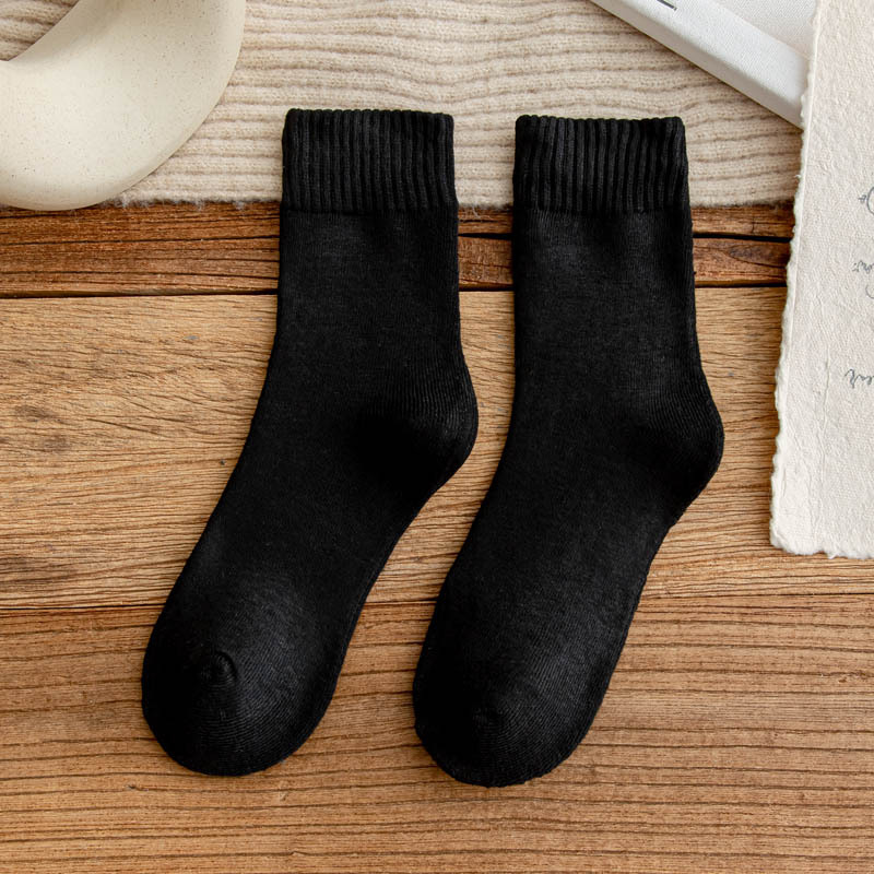 Picture of Extra Thick Winter New Style Towel Socks Men's Long Tube Thick Socks Terry Socks Thickened Warm Socks Women's Moon Mid-length Socks