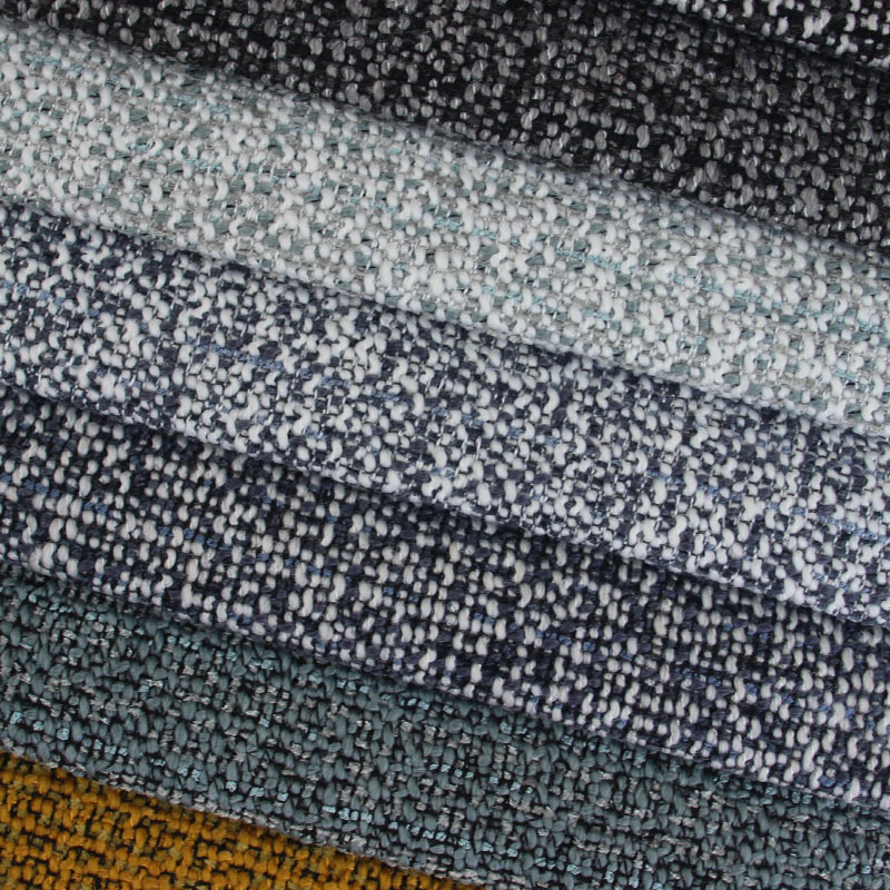 Miloti Fabric High-End Yarn-Dyed Thickeneded Pure Color Sofa Fabric Wholesale Sofa Cover Cloth Pillow Cushion Worker