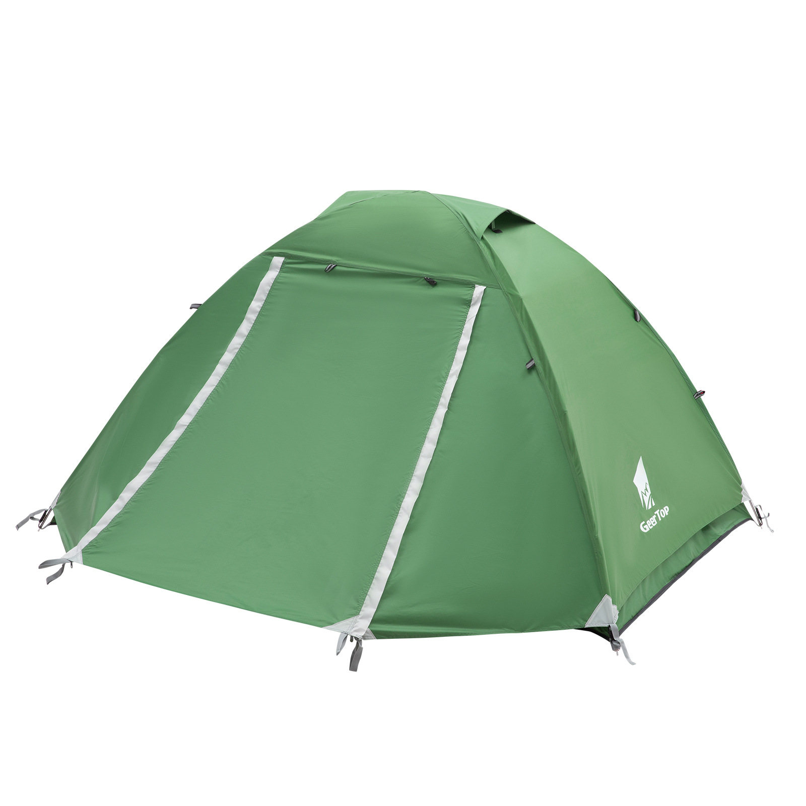 Picture of Camping Tent Double Double Tent Sunscreen Outdoor Tent Anti-Rainstorm Hiking Tent Two-in-One