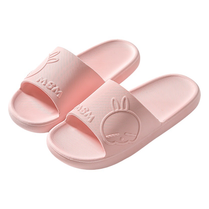 Bug Rabbit Slippers Summer Men's Home Bathroom Bath Non-Slip Indoor Couple Slippers for Men