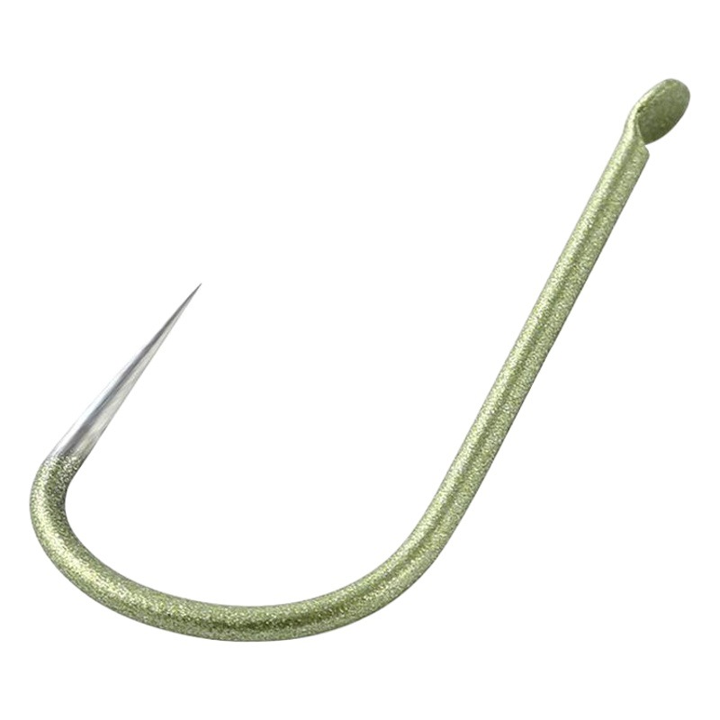 Huan Sheng Genuine Titanium Alloy New Kanto Fish Hook Bulk Barbed-free Japanese Imported Black Pit Fish Carp Fishing Hook