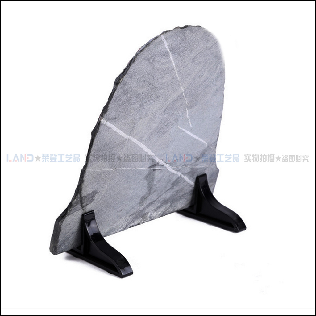 Picture of Pp Plastic Bracket Stone Slab Painting Frame Black Craft Three-Dimensional Display Stand Stone Print Bracket European Style
