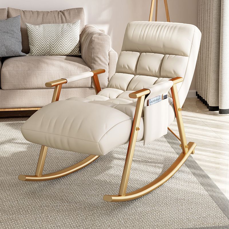 Rocking Lounge Chair Home Balcony Leisure Chair Rocking Chair Living Room Bedroom Foldableing Bean Bag Nap Popular Leisure Chair