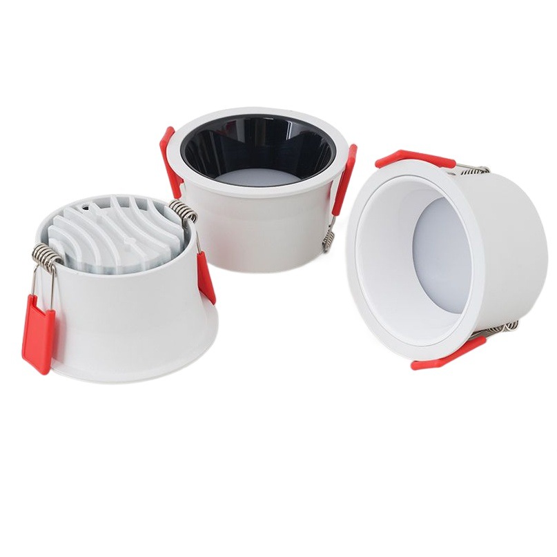 Full Spectrum Led Downlight Embedded Anti-Glare Household Mainless Lamp Narrow Edge Downlight Smart Tmall Elf