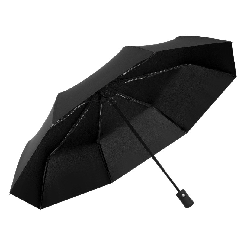 Picture of Full automatic three fold umbrella folding umbrella wholesale black rubber sunscreen sunshade umbrella gift umbrella logo advertising umbrella custom