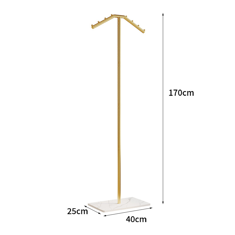 Picture of Factory Outlet Floor-type Household Hangers Room Bedroom Coat Rack Antique Household Clothes Storage Rack