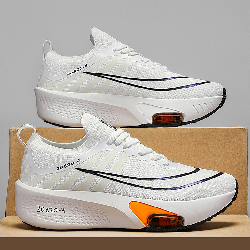 Sports Shoes Air Cushion Running Shoes 2024 Summer New Men and Women Same Style Couple Trendy Shoes Casual Versatile Fashionable Sprint