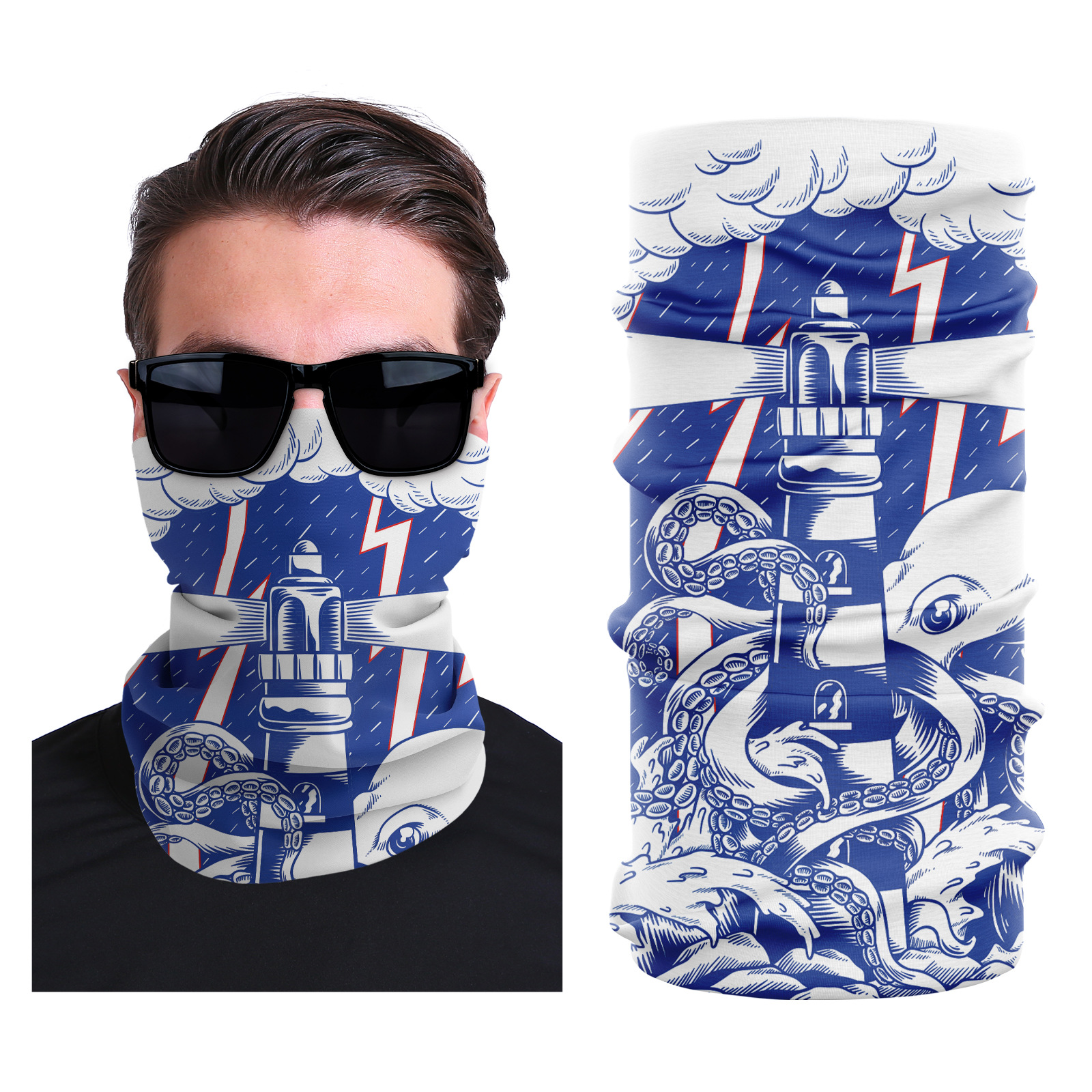 Picture of Xunhui magic scarf outdoor scarf mountaineering riding scarf high elastic seamless Ice Silk face towel cross-border bandana