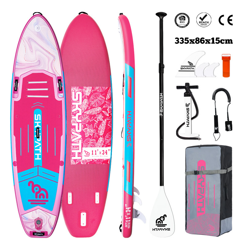 Picture of Inflatable Surfboard Sup Paddle Board Racing Board Yoga Board Amazon 3.35 Stand-Up Paddle Board High-Elastic Material