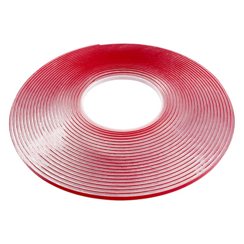 Acrylic card slot PVC double-sided tape wholesale 3mm transparent seamless double-sided tape glass seal storage box tape