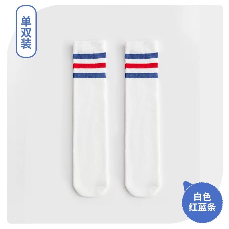 Picture of Factory children's stockings summer thin mesh cotton socks College men's and women's students knee socks football socks
