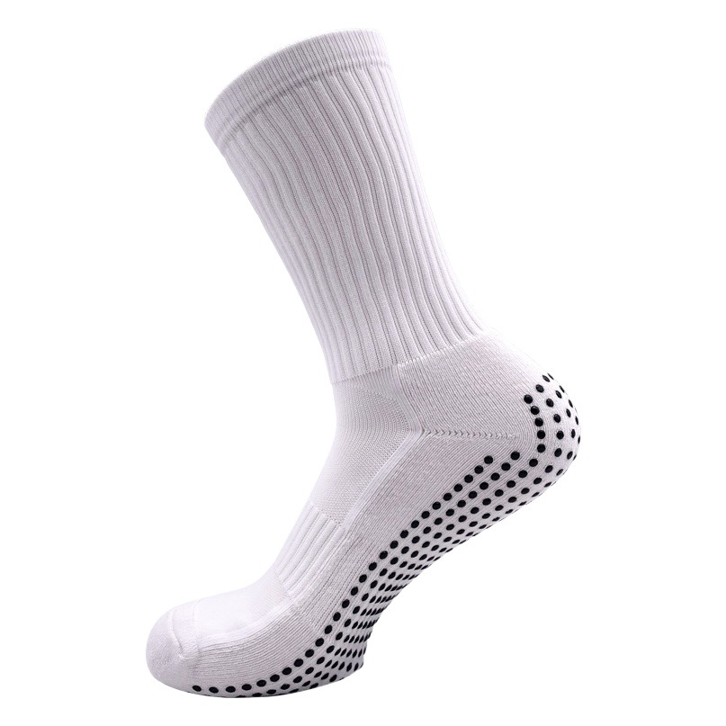 Manufacturer's Spot Solid Color Non-Slip Football Socks Dispensing Shock-Absorbing Wear-Resistant Towel Bottom Sports Socks for Men Sweat-Absorbent and Breathable