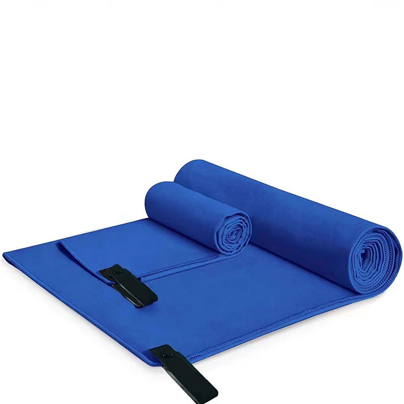 Picture of Quick-Drying Beach Towel Multi-Color Portable Quick-Drying Fitness Sports Towel Outdoor Beach Towel Mesh Bag