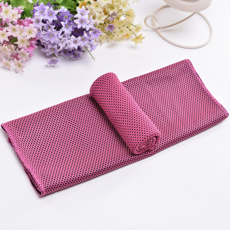 Picture of Amazon Cold Towel Outdoor Sports Towel Sweat-Absorbent Quick-Drying Ice Cooling Towel Fitness Quick-Drying Portable Towel Logo
