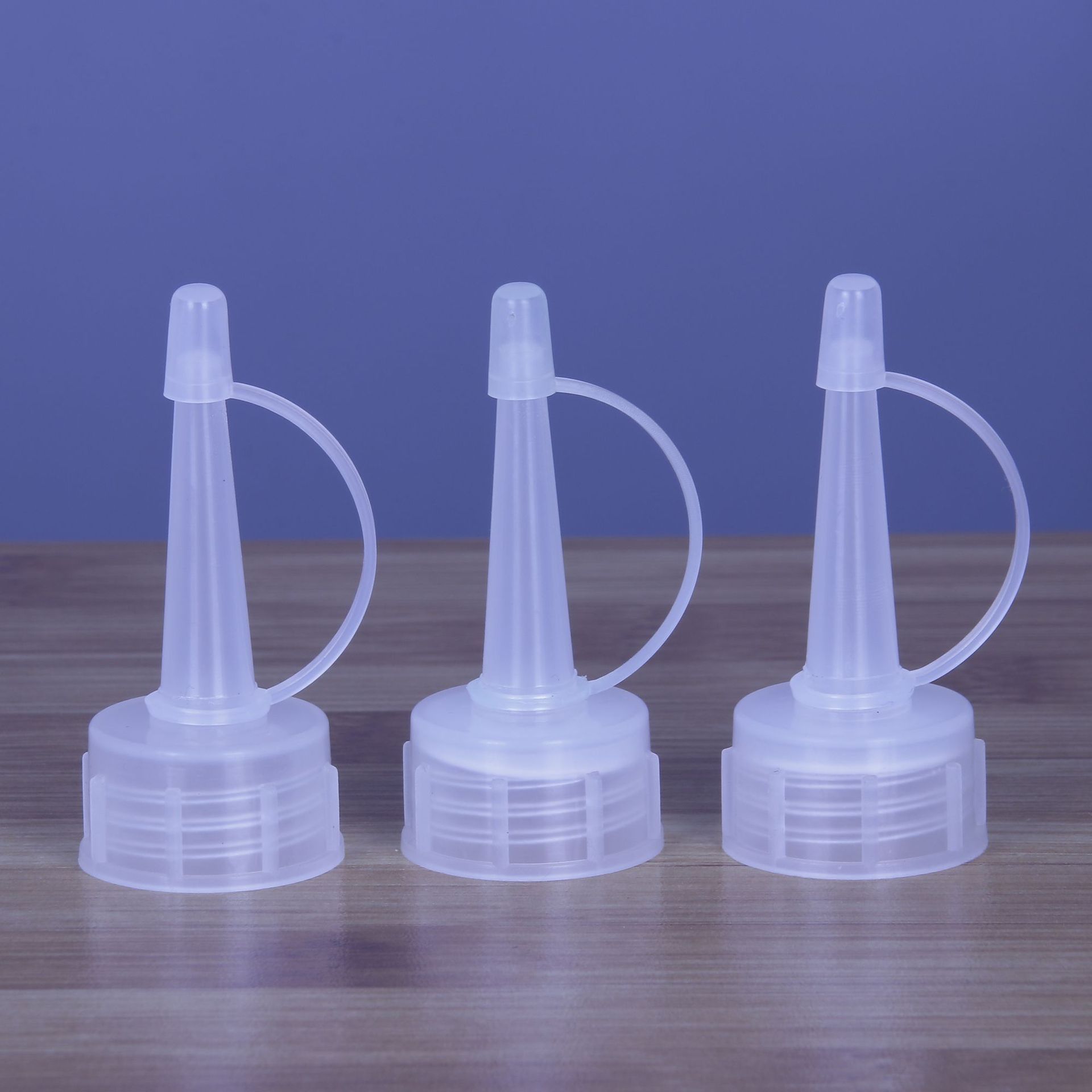 Supply 24 teeth 28 teeth pointed mouth cover electric hair water pointed mouth cover plastic bottle cap pointed mouth cover