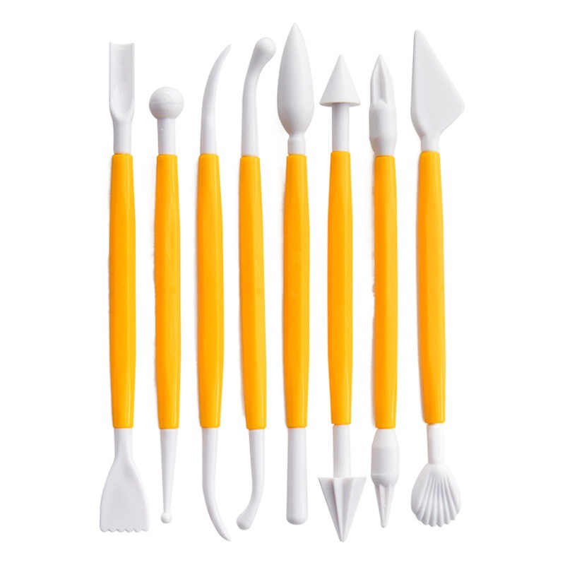 Stone clay tools 39 pieces of suit ceramic indentation diy soft clay modeling figure shaping carving drill pen