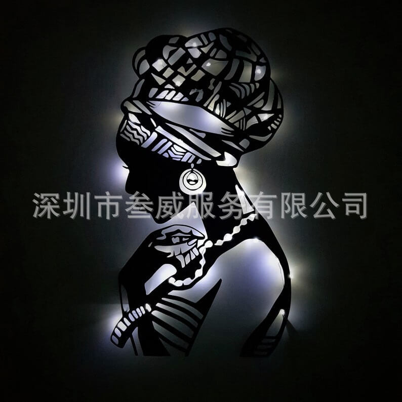 Picture of Supply Cross-border Independent Station Metal Crafts Home Outdoor Indoor Wall Ornaments Pendant Art Decorations