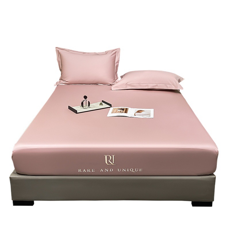 Picture of Class A 120 cotton 100 cotton bed hat single mattress dustproof protective cover all-inclusive bed sheet bedspread summer 4