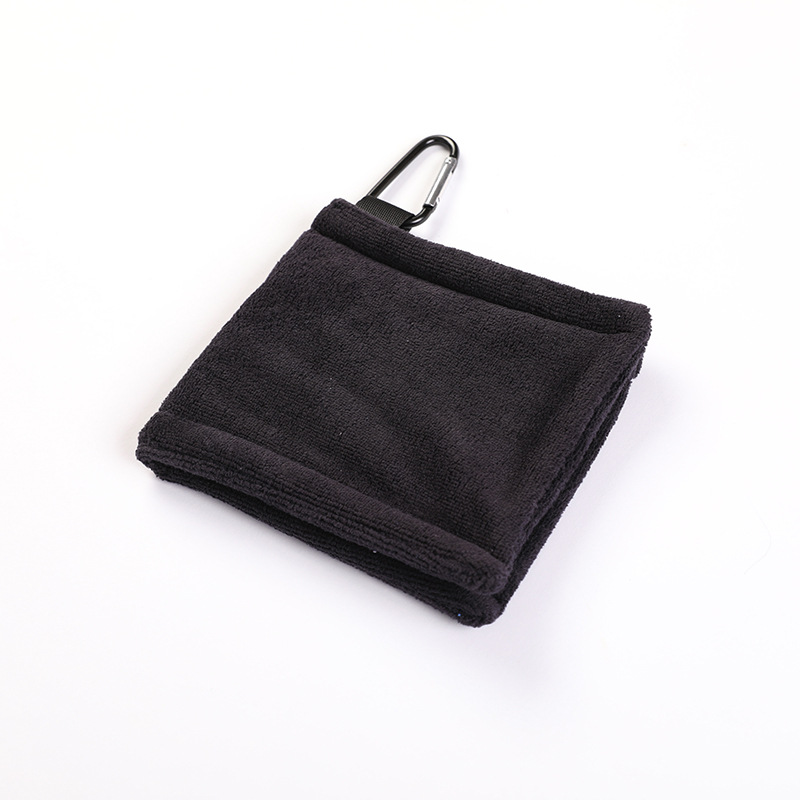 Picture of Golf ball cleaning towel microfiber golf towel club towel thickened fleece-lined wipe