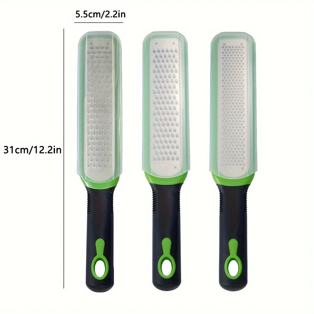 Picture of Lemon Planer Cheese Planer Fruit and Vegetable Planer With Protective Cover 304 Stainless Steel Cheese Planer Fruit Grater Scraper