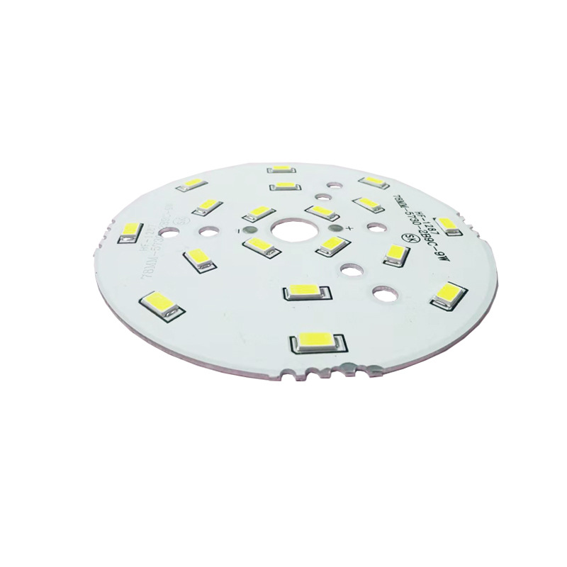 Picture of Supply 5730 lamp board 9W warranty for three years 9W bulb downlight highlight bulb 2 and 9 series of 300MA copper bracket