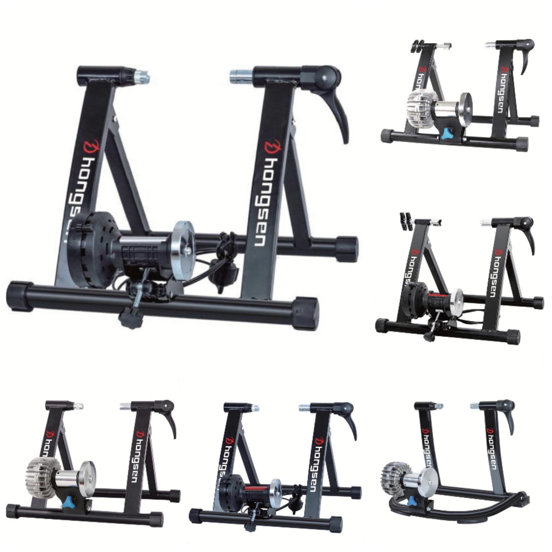 Factory wholesale mountain bike Hongsen indoor cycling station Wired Wireless Magnetic resistance training station Q007