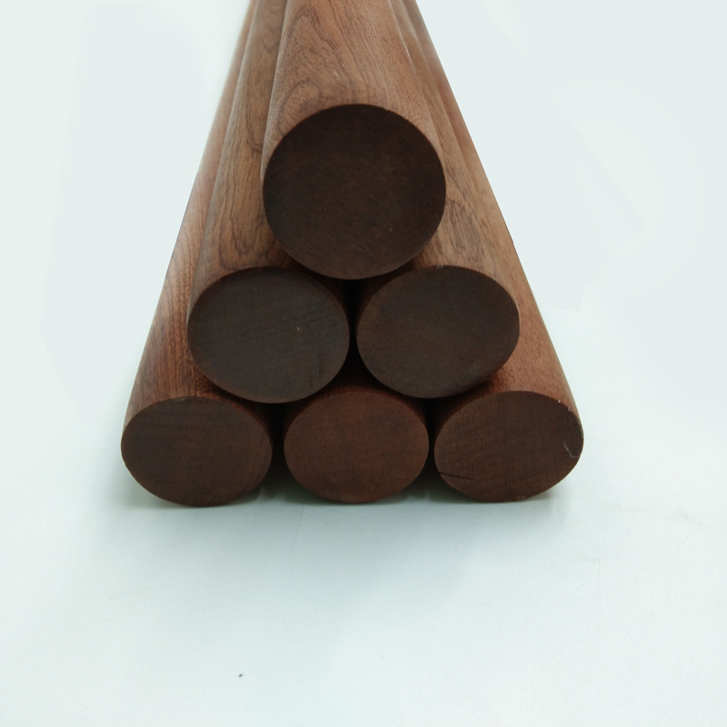 Picture of Haoyuan black sandalwood rolling pin manufacturer wooden rolling pin solid wood non-stick flour stick kitchen baking tool