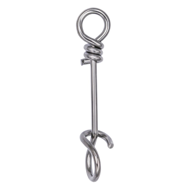 Xinxinyi Quick Connection Clamp Connector Sea Fishing Accessories Fishing Supplies Luya Pin Stainless Steel Fishing Buckle Clamp