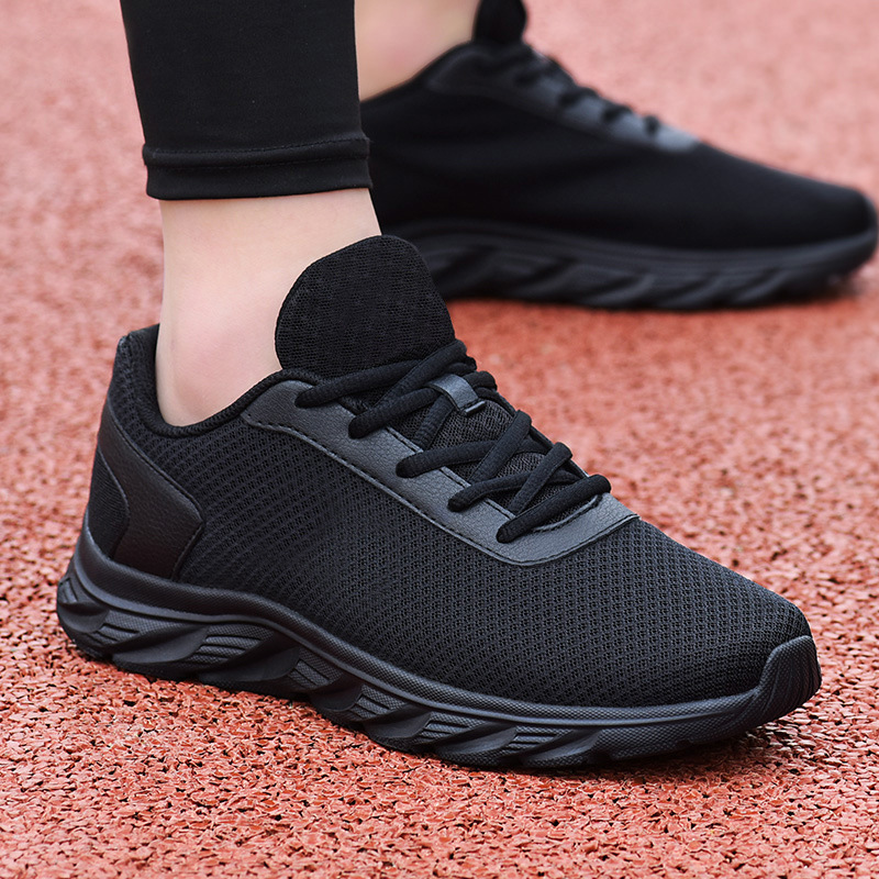 Carefully selected cross-border popular men's sports shoes, new mesh for teenagers, breathable, non-slip, lightweight and casual running