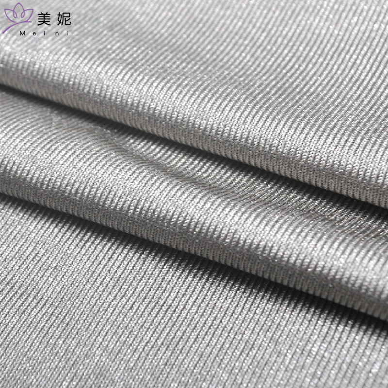 Picture of Factory Direct Sales Meini Radiation-Proof Fabric Full Silver Radiation-Proof Knitted Clothing Anti-Electromagnetic Wave 100% Silver Fiber Fabric