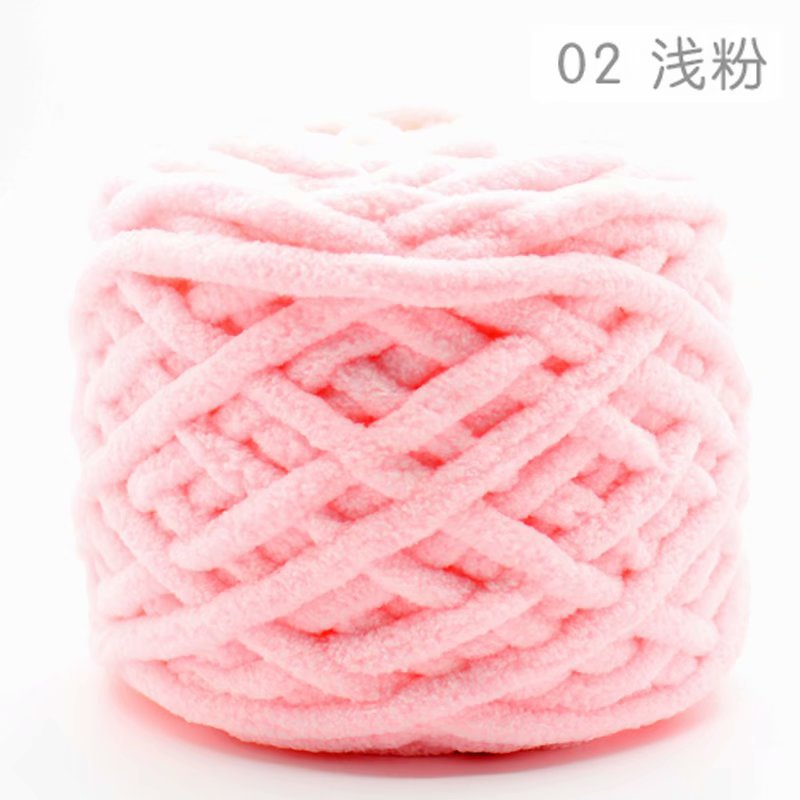 Picture of Ice Strip Yarn Single Strand Ice Strip Yarn Crochet Shoe Yarn Small Ice Strip Handmade Carpet Yarn Thick Yarn Scarf Yarn Ball