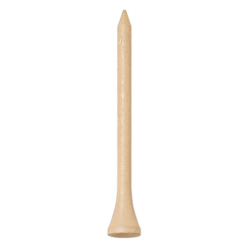 83MM golf wooden nail Golf TEE Golf log TEE factory wholesale